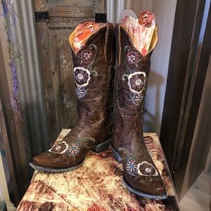 Floral Old Gringo Boots